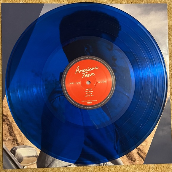 Khalid “American Teen” Blue Vinyl - Picture 4 of 8